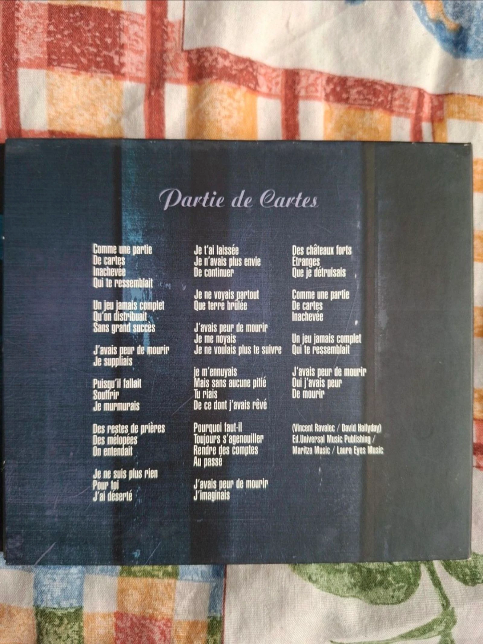 CD com 2 faixas Johnny Hallyday – photo 3